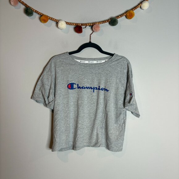 Champion cropped logo tee - Picture 1 of 3